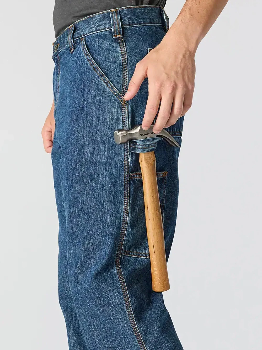 NWT Carhartt 382-83 Dungaree Fit Utility Jeans Relaxed Men's 32 X 30 Denim Loose